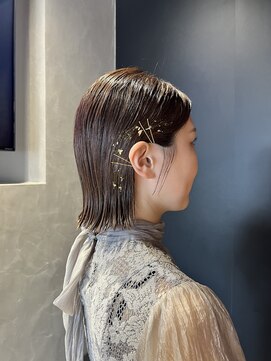 ガーデントウキョウ(GARDEN Tokyo) 金箔/銀箔/ヘアアレンジ/ヘアセット/ボブヘアアレンジ/ボブ