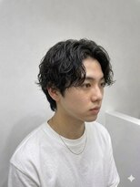 バヤカ 青山店(BAYAKA)&nbsp;センターパート波巻パーマ