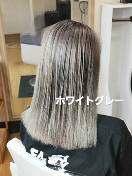 シャルシェ(Chercher) ホワイトCOLOR★ホワイトグレー