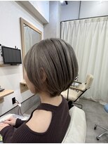 リノショアーズ 元町店(RINOSHORES)&nbsp;ショートボブ×グレージュカラー