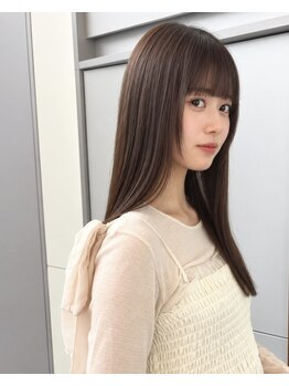 ローレンジウ(LOREN JU)の写真/カラーとの相性抜群の髪質改善BYKARTE,TOKIOトリートメントが◎発色/モチ/艶が叶う*[髪質改善/名駅]