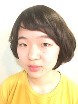 アントルポ(entrepot)&nbsp;アントルポ  Mai  黒髪でも重くならないショートバング