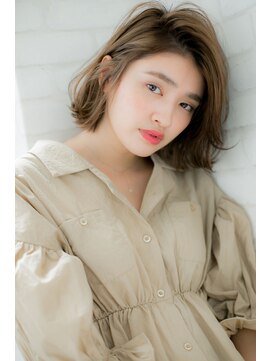 ローマ ギンザ(ROMA Ginza) 『ROMA』ジェンダーレス透明感バレイヤージュ外ハネボブ