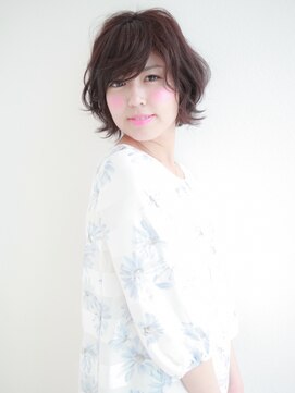 ニューヨークニューヨーク 梅田茶屋町店(NYNY) 外国人風★ゆるふわショート