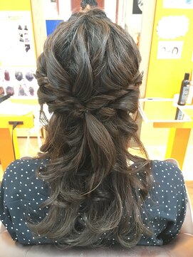 クラブヘアー パッション(CLUB HAIR PASSION) オトナ上品ハーフアップ