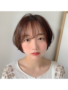 ヘアサロン ガリカ 表参道(hair salon Gallica) 小顔可愛い ナチュラル ショートボブ
