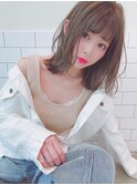 【CIENA】シースルーバングの秋冬抜け感スタイル@酒井