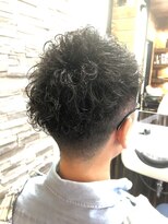 ヒロギンザ 浜松町店(HIRO GINZA) ツーブロショート×パーマ<浜松町/メンズ/ヒロ銀座>