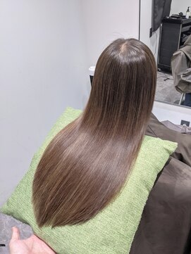 ジエクト 本店(The Ect) 艶髪ロングヘア×髪質復元縮毛矯正×手触り最高