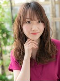 外国人風レイヤーロング小顔大人かわいいa戸田公園20代30代40代