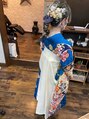 ミュー(m)&nbsp;袴着付け and ヘアーsetも承ってます♪