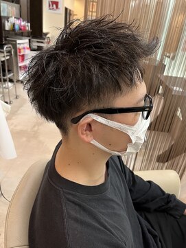 メンズユニットピーエムフォー(メンズUNIT PM4) アップバングショート