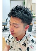 【ルイstyle】爽やか!アップバングショート