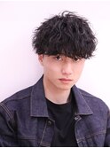 ウェーブパーマ 束感美シルエット 