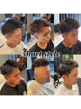 hair salon 華化 short style