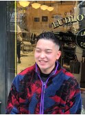 【LUDLOW BLUNT】スキンフェード アップバング バーバーヘア大阪