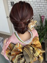 フェリーチェ(Felice)&nbsp;振り袖ヘア　参列ヘア　成人式ヘア