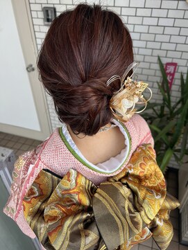 フェリーチェ(Felice) 振り袖ヘア　参列ヘア　成人式ヘア