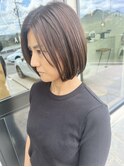 髪質改善トリートメントボブレイヤーカット