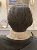 【haco】 耳掛け丸みショート