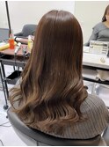 透明感◎ 赤みなしオリーブベージュ　［町田/町田駅/髪質改善］