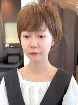 ビュートヨナカ(VIEW TOYONAKA)&nbsp;マッシュショート/オリーブベージュ/インナーカラー/阪急豊中