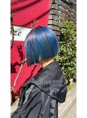 アンブレラカラー/ブルー/ラベンダー/錦糸町北口