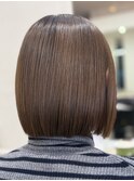 ボブカットケアカラータッセルボブ髪質改善トリートメント