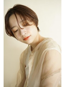 トリッカ 銀座(tricca) 丸みショート/ハンサムショート/マロンブラウン