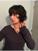 [伽羅]ボブみたいなウルフみたいなパーマスタイル！
