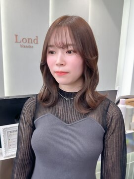 ロンド ブランシュ 錦糸町北口(Lond blanche) ミニウルフレイヤーカット顔周りカット前髪カット韓国ボブ錦糸町
