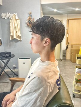 グリードヘア(GREED HAIR) メンズマッシュ×ニュアンスパーマ