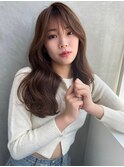 韓国風 大人ヨシンモリ シースルーバング
