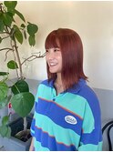 オレンジベージュ/コーラルオレンジ