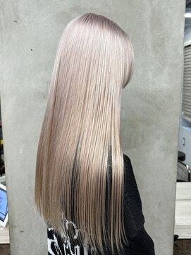 テン バイ アンブルリュクス 池袋(teN +by ambleluxe) ホワイトミルクティー/ブリーチ