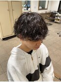メンズ波巻きパーマ