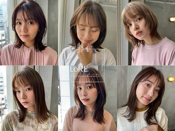 LoRE hair coordinate 四条河原町 ボブ/レイヤーカット/ウルフカット
