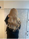 大阪×赤み消し×アッシュベージュ×エクステロング