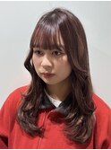 韓国風レイヤーカット/レイヤーカット/くびれ巻き