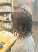 巻き髪風パーマ
