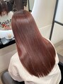ミリア(MILIA)&nbsp;髪質改善だけでなく暖色系カラーも人気です是非お任せください♪