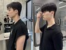 【2回目~】◆メンズ韓国ヘア◆ "新次元"韓国式ダウンパーマ+トレンドカット