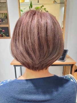 ヘアリゾート粋 リマ 銀座店(lima) ショート/レイヤーカット/ボブ/アッシュブラウン