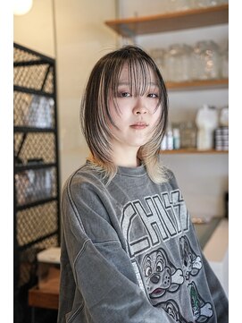 チックタック モーガン エアライン(TICK-TOCK MORGAN airline) 【MORGAN】コントラストウルフ/インナーカラー