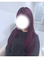 サロン ド ココ(salon de COCO) パープルレイヤーシールエクステ