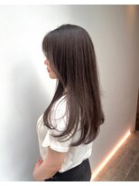 ブルー(BLUE) イメチェン/ホワイトブロンド/外ハネボブ/美髪/仙台