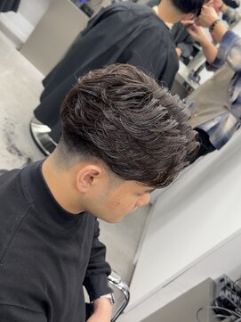 グルーマーズトウキョウ(GROOMER/S TOKYO) men's/メンズ/刈り上げセンターパート/リバースセンターパート