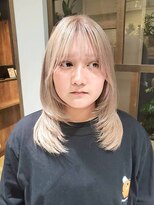 ヘアリゾート粋 リマ 銀座店(lima)&nbsp;ケアブリーチ/ホワイトミルクティー/ハッシュカット