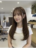 【富山】まろやかショコラベージュ×韓国風レイヤー