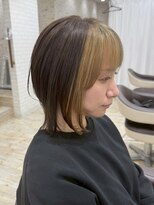 ガーデン 小山店(garden) 栃木顔周りカットインナーカラーイヤリングカラーデザインカラー